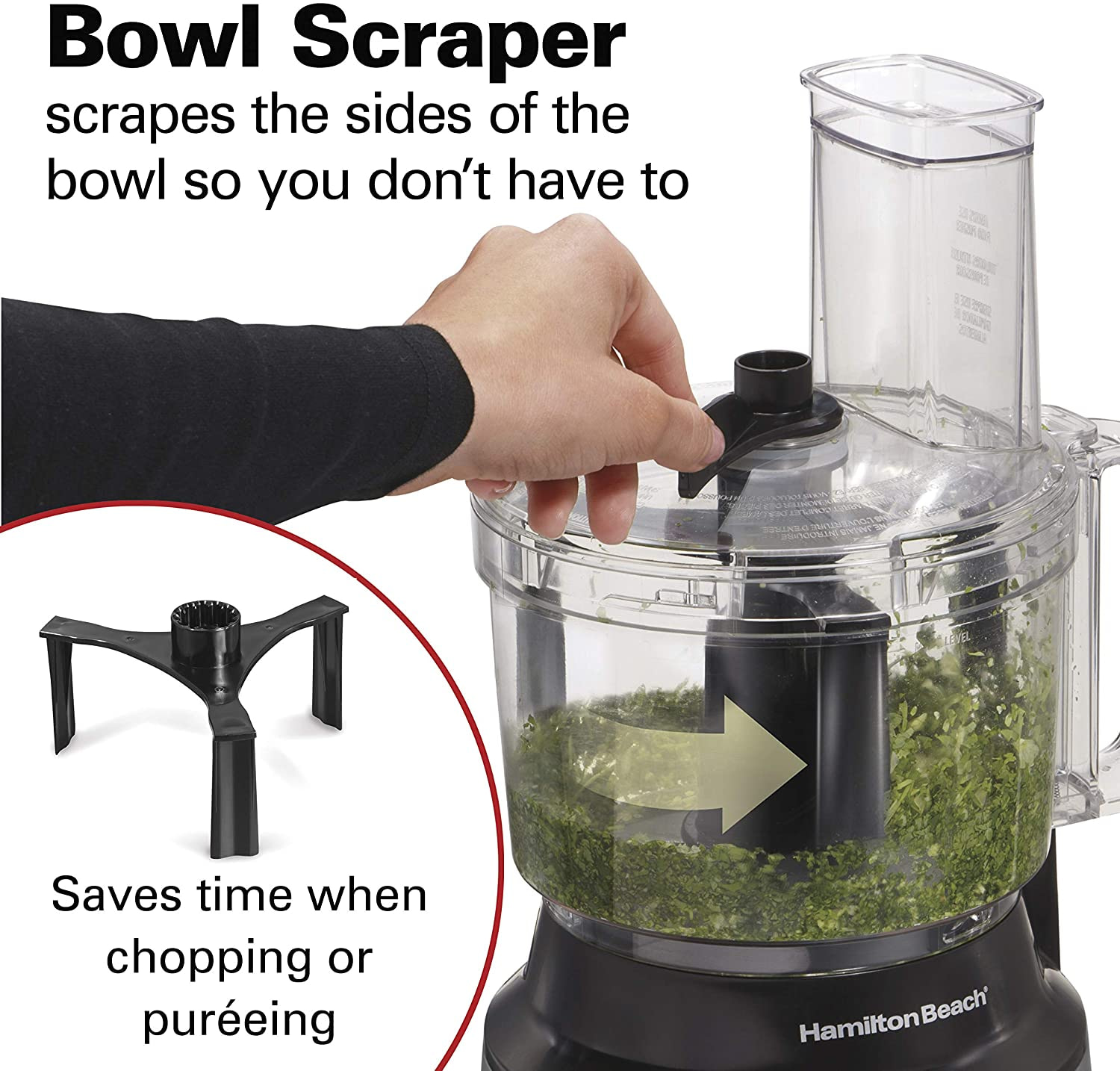 Hamilton Beach 10 Cup Food Processor with Bowl Scraper ~ Gardening101.ca